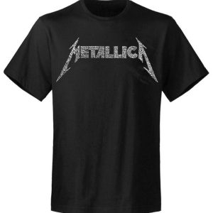 T-shirt unisexe Metallica Song Logo 2 T shirt unisexe Metallica Song Logo 3