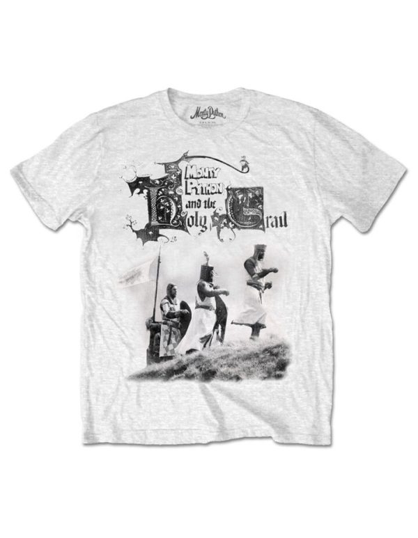 T-shirt unisexe  MontyPython Knight Riders White