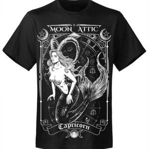 T-shirt unisexe Moon Attic  Astro Capricorn