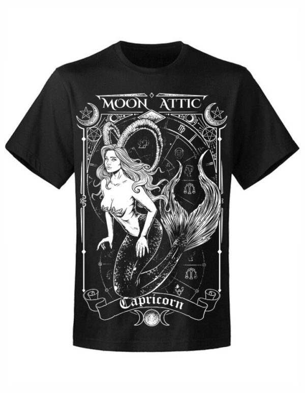 T-shirt unisexe Moon Attic  Astro Capricorn