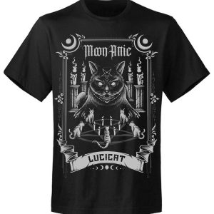 T-shirt unisexe Moon Attic Luci Cat T-shirt unisexe Moon Attic Luci Cat