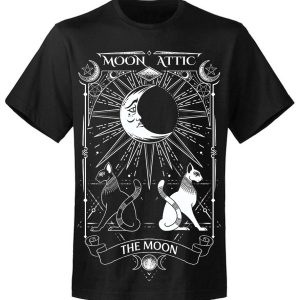T shirt unisexe Moon Attic Moon Tarot Attic 1