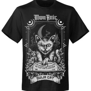 T-shirt unisexe Moon Attic Ouija Cat T-shirt unisexe Moon Attic Ouija Cat
