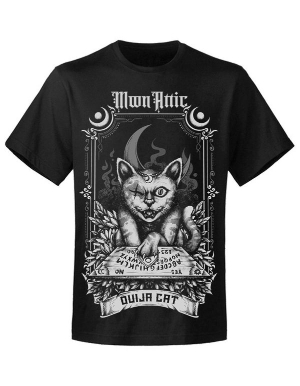 T-shirt unisexe Moon Attic Ouija Cat