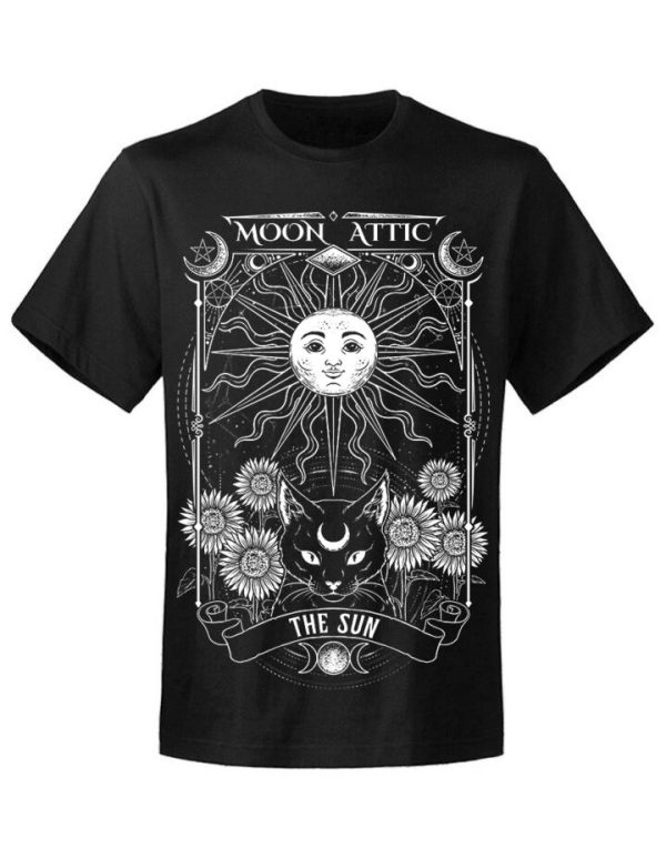 T-shirt unisexe Moon Attic  Tarot The Sun Attic