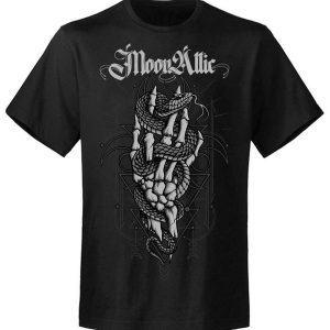T-shirt unisexe Moon Attic The Hand And The Snake Attic T-shirt unisexe Moon Attic The Hand And The Snake Attic