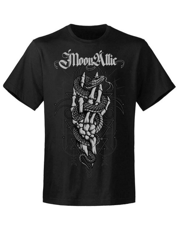 T-shirt unisexe Moon Attic The Hand And The Snake Attic