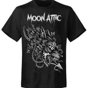 T-shirt unisexe Moon Attic Wolf Attic