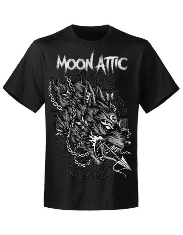 T-shirt unisexe Moon Attic Wolf Attic