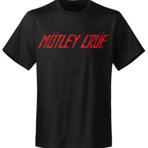 T-shirt unisexe  Motley Crue Distressed logo MOTTEE16MB