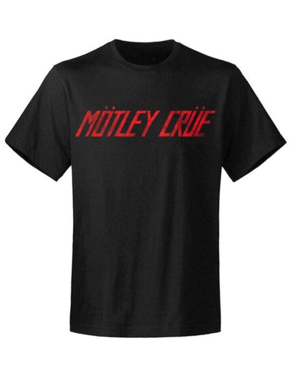 T-shirt unisexe  Motley Crue Distressed logo MOTTEE16MB