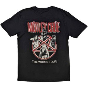 T-shirt unisexe Motley Crue Vintage World Tour