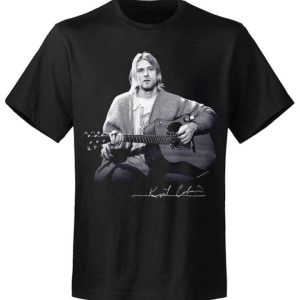 T-shirt unisexe  Nirvana Kurt Cobain Guitar Live Photo T-shirt unisexe  Nirvana Kurt Cobain Guitar Live Photo