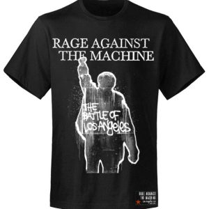 T-shirt unisexe Rage against the Machine BOLA Album Cover Tracks Black T-shirt unisexe Rage against the Machine BOLA Album Cover Tracks Black
