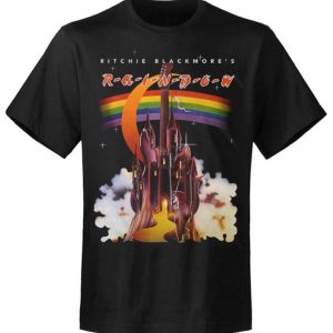 T-shirt unisexe Rainbow Ritchie Blackmore’s Rainbow Album