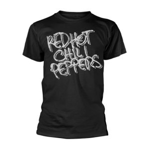 T-shirt unisexe Red Hot Chili Peppers Black And White Logo T-shirt unisexe Red Hot Chili Peppers Black And White Logo