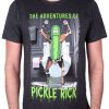 T-shirt unisexe Rick And Morty Adventures Of Pickle Rick