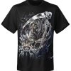 T-shirt unisexe Rock Eagle Caballo Glow Reaping Bikers