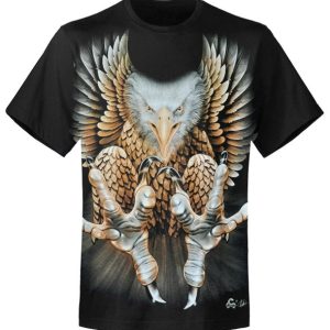 T-shirt unisexe Rock Eagle Eagle Claws T-shirt unisexe Rock Eagle Eagle Claws