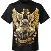 T-shirt unisexe Rock Eagle Live to Ride Eagle