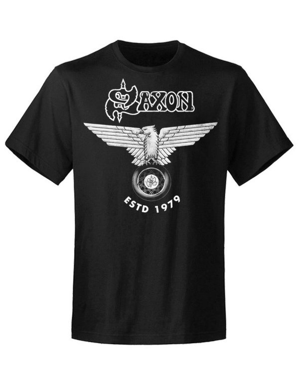 T-shirt unisexe  Saxon ESTD 1979 PHD11785S