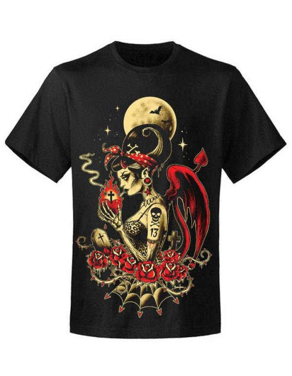 T-shirt unisexe Screaming demons Sacred Hurt