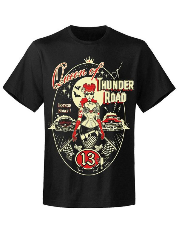 T-shirt unisexe Screaming demons Thunder Road