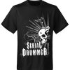 T-shirt unisexe Serial Drummer Spikes