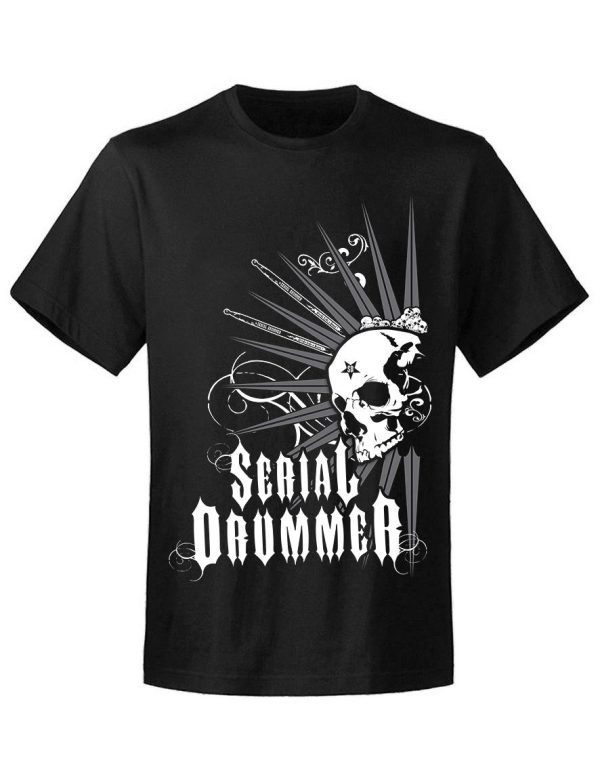 T-shirt unisexe Serial Drummer Spikes