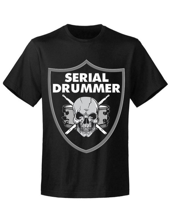 T-shirt unisexe Serial Drummer Team Drummers