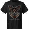 T-shirt unisexe Sickness clothing  Old School Butterfly Black