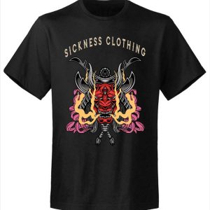 T-shirt unisexe Sickness clothing Old School Death Devil Black T-shirt unisexe Sickness clothing Old School Death Devil Black