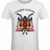 T-shirt unisexe Sickness clothing Old School Death Devil White