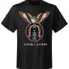 T-shirt unisexe Sickness clothing  Old School Eagle Black