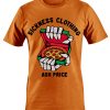 T-shirt unisexe Sickness clothing  Pizza Box Orange