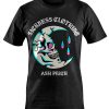 T-shirt unisexe Sickness clothing  Skull Moon Black