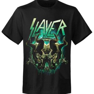 T-shirt unisexe  Slayer Daemonic Twin SLAYTEE76MB T-shirt unisexe  Slayer Daemonic Twin SLAYTEE76MB