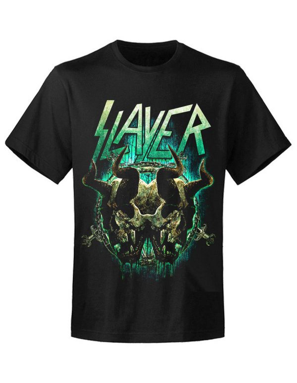 T-shirt unisexe  Slayer Daemonic Twin SLAYTEE76MB