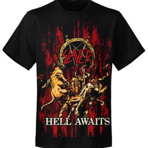T-shirt unisexe Slayer Hell Awaits T-shirt unisexe Slayer Hell Awaits