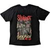 T-shirt unisexe Slipknot Fuck Me Up Back Print