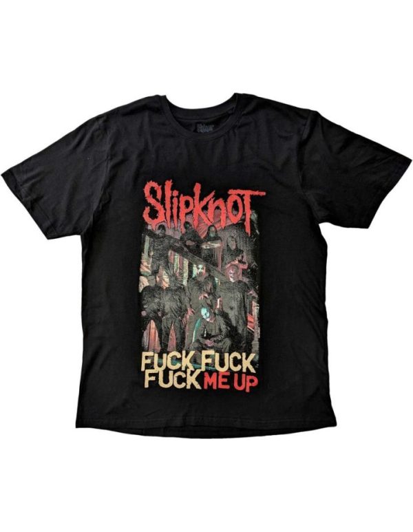 T-shirt unisexe Slipknot Fuck Me Up Back Print