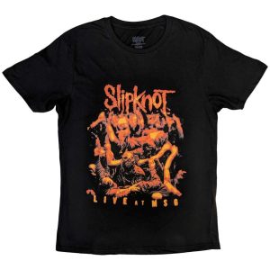 T-shirt unisexe Slipknot Live At MSG Orange T-shirt unisexe Slipknot Live At MSG Orange