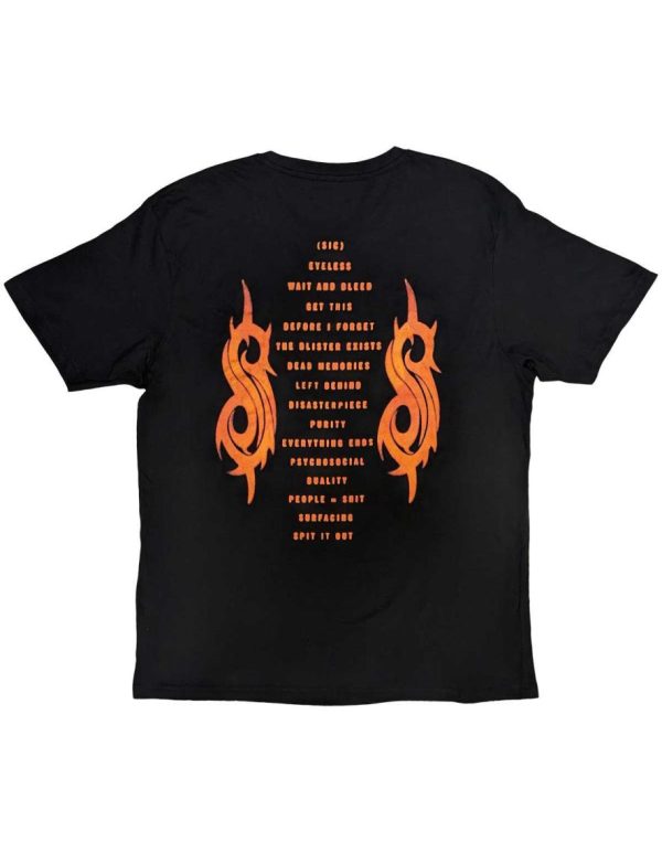 T-shirt unisexe Slipknot Live At MSG Orange