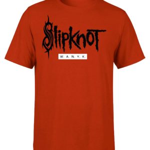 T-shirt unisexe Slipknot Wanyk Red T-shirt unisexe Slipknot Wanyk Red