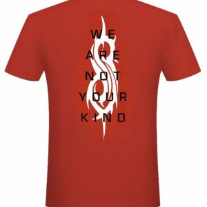T-shirt unisexe Slipknot Wanyk Red T-shirt unisexe Slipknot Wanyk Red