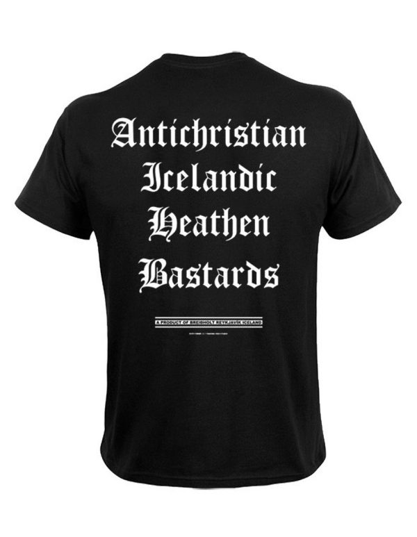 T-shirt unisexe Solstafir Icelandic Heathen Bastards