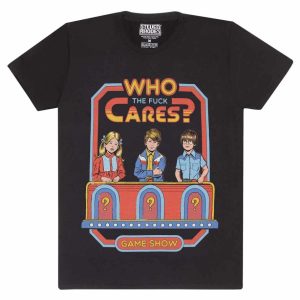 T-shirt unisexe Steven Rhodes Who Cares T-shirt unisexe Steven Rhodes Who Cares