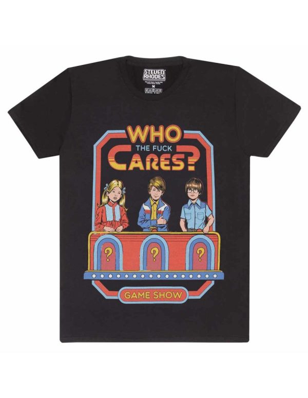 T-shirt unisexe Steven Rhodes Who Cares