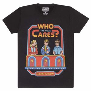 T-shirt unisexe Steven Rhodes Who Cares T-shirt unisexe Steven Rhodes Who Cares