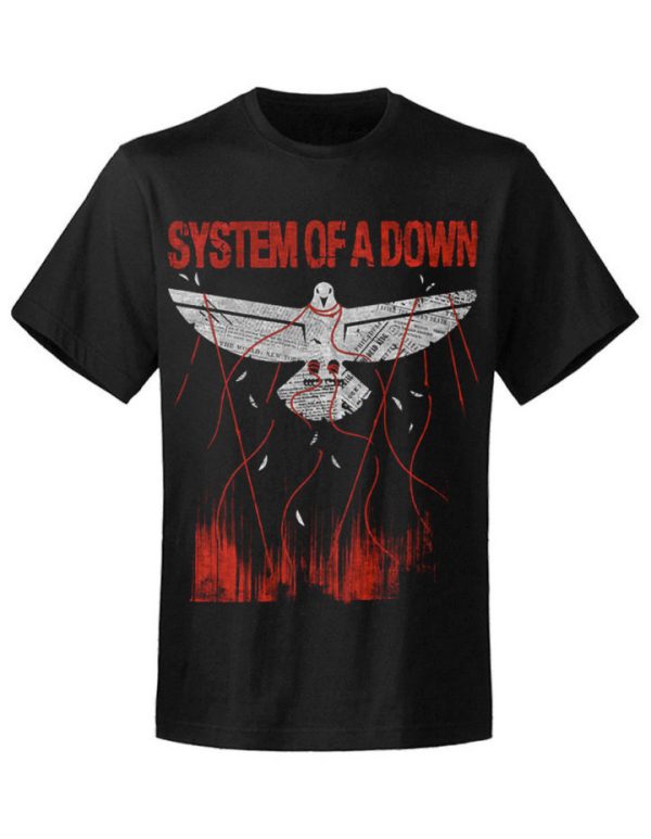 T-shirt unisexe System of a Down Dove Overcome